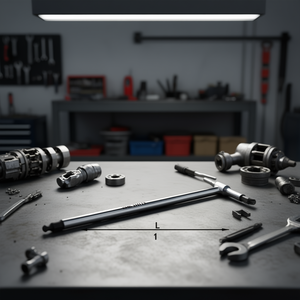 ประแจหกเหลี่ยม 280 Tts แบบยาวสำหรับงานที่ต้องการความแม่นยำ - Product Image 3