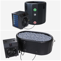 Refroidisseur d'eau Fuerle Equip 1hp, pompe à immersion froide, immersion extérieure, faible bruit, refroidisseur d'eau froide