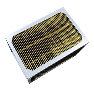 Échangeur de chaleur à plaques en acier inoxydable SS304 pour l'échange d'air propre en laboratoire stérile - Product Image 1