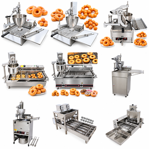 Máquina automática de donas de 4 filas, dosificadora de masa, alta productividad, cinta transportadora, calentamiento eléctrico, formadora, para tiendas de snacks y fábricas de alimentos. - Product Image 6