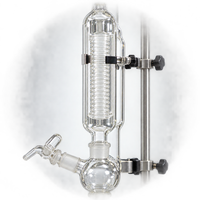 Évaporateur rotatif BIOSTELLAR RE-201D 1L, contrôle électronique de la vitesse, équipement d'évaporation sous vide de laboratoire