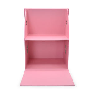 Boîtes de décoration de cadeau de poupée en forme de <span class=keywords><strong>maison</strong></span> en papier colorées de luxe boîte à vêtements pour enfants de couleur personnalisée utiliser dans le salon intérieur - Product Image 4