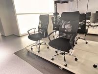 Dossier haut confortable réglable ordinateur ergonomique Client Silla pivotant chaise tournante maille chaise de bureau exécutif