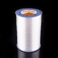 SC fabricants en gros cordon de perles extensible cristal Tec grand rouleau chaîne élastique 0.5mm 1mm ligne de cristal pour la fabrication de bijoux
