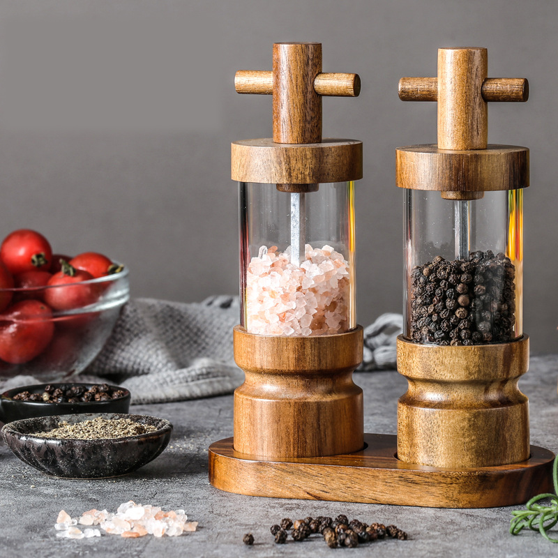 Регулируемая ручная мельница для черного перца