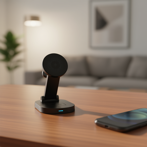 Support de charge magnétique sans fil 4 en 1, station de charge rapide pliable 15W pour iPhone 13 12 Pro Pro Max Mini série I - Product Image 2