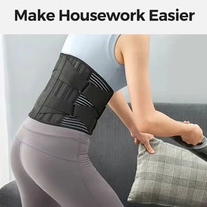 Wholesale Lower <b>Back</b> <b>Brace</b> Lumbar Support Belt Adjustable Double Pull Breathable Spine Decompression Medical Orthopedic Pain - Product Image 5