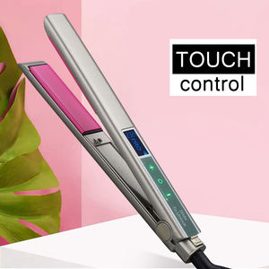 Lisseur de <span class=keywords><strong>cheveux</strong></span> à fil noir de haute qualité, chauffe rapidement, avec plaques en céramique titane <span class=keywords><strong>pour</strong></span> un usage domestique, en camping-car et à l'hôtel - Product Image 4