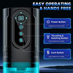 <span class=keywords><strong>Masturbador</strong></span> Vaginal Telescópico con Vibración y Succión, Vagina Realista para Hombres, <span class=keywords><strong>Masturbador</strong></span> Masculino Portátil, Copa Vaginal Vibradora, Juguete Sexual - Product Image 4