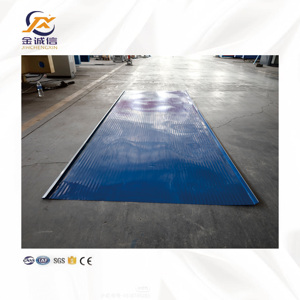 <strong>Used</strong> JCX PPGI Steel Bottom Plate Roll Forming Machine Roof Wall Tiles PLC Control System Pump 1200mm Building Construction - Product Image 6