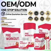 <strong>Best</strong> <strong>Selling</strong> OEM/ODM <strong>Pre</strong> <strong>Workout</strong> <strong>Powder</strong> With Creatine Monohydrate to Boost Energy & Focus Sports Nutrition Supplement GMP Halal