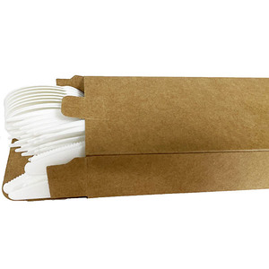 Nhựa miễn phí 6.75 inch loạt cpla dao kéo đặt dao nĩa muỗng kết hợp miễn phí trong Hộp màu gấp - Product Image 3