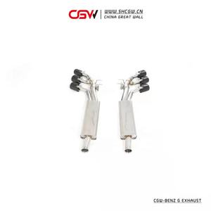 Cgw Actieve Sound Uitlaatdemper Piping Voor Mercedes Benz G500 2021 Met Zwarte 6 Amg Tips - Product Image 6