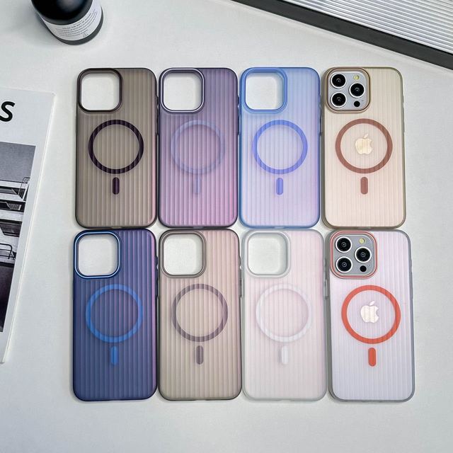 PC Magnetic Shockproof Protective Cover Mi 14 Ultra Anti-Scratch Translucent Slim Frosting Oil Painting Design for Phone Case