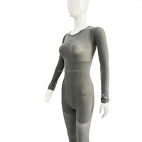 Combinaison (Body Stocking) Parfaite 2024 pour le Traitement de la Cellulite, Vêtement de Massage par Rouleaux à Vide, Combinaison Amincissante Jetable