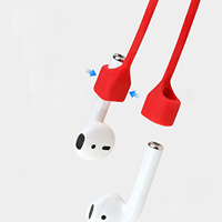 Écouteurs Bluetooth universels pour Apple AirPods, magnétiques, sportifs, en silicone, anti-perte, longue portée