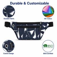 Sac banane personnalisé, sac à bandoulière, sac de taille en nylon avec logo personnalisé, vente en gros, fabricant OEM, étanche, pour voyage