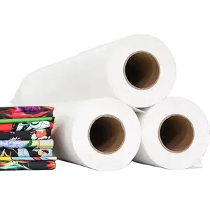 Лидер продаж, сублимационная бумага, 35 г/м2, 40 г/м2, рулон для белой полиэфирной ткани, спортивная одежда