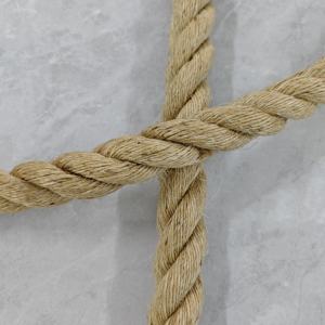 12mm/18mm2 8mm/38mm 3 untai memutar tali serat Sisal alami minyak diperlakukan dengan panjang 220m/gulungan pasokan pabrik - Product Image 4