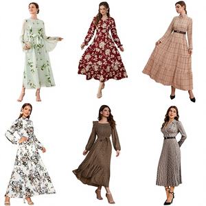 Liquidación de Ropa de Mujer al por Mayor, Modelo de Marca QZ-075, Vestidos Casuales, Embalaje Mixto, Entrega Aleatoria, Stock Disponible - Product Image 5