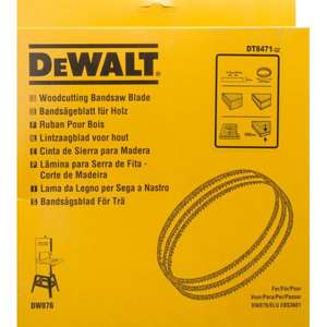 DEWALT - DT8471-QZ Alligator® Saw Blade for DW876 - Wood Contour Cutting - EAN 5011402380985 BLADES AND CUT DISCS - Product Image 1