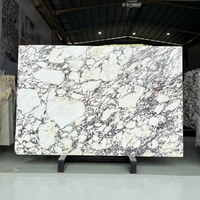 Dalles de marbre Calacatta Viola naturel de luxe PerfectStone, 2 cm, finition polie, pour projets hôteliers et villas, vente en gros