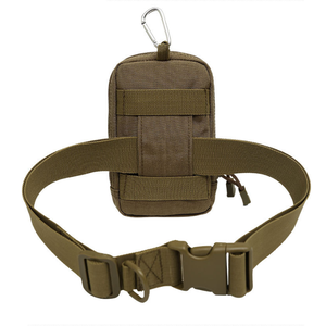 Sac tactique extérieur CB10 pour téléphone portable, capacité 2 téléphones, avec anneau de fixation pour ceinture, logo personnalisé détachable - Product Image 5