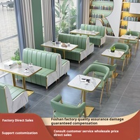 Chaises et canapés de restaurant pour salons de thé et pâtisseries, ensembles de mobilier commercial pour restaurants, restaurants de nouilles et cafés