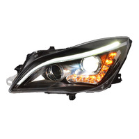 Ensemble de phares à projecteur bi-xénon modifiés avec LED DRL pour Buick Regal 2014-2016