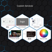 Enfoque eléctrico Smart HD Proyector portátil Nuevo 200 Batería 4K LED LCD 3D Cross-Border Home Business Educación Android 9 2K