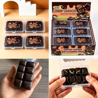 Nouveau Jouet Squishy au Chocolat Croustillant, Jouet Anti-stress à Presser, Cadeau pour l'Autisme, Cadeau de Décompression ASMR