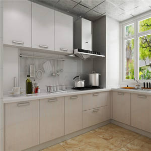 Gabinete de cocina barato hecho de madera y melamina Duradero y elegante - Product Image 5