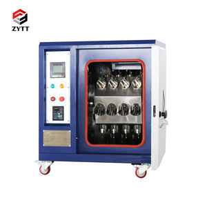 Laboratuvar kızılötesi örnek iplik 8 12 24 beher Lab HTHP tekstil örme kumaş test boyama makinesi - Product Image 3