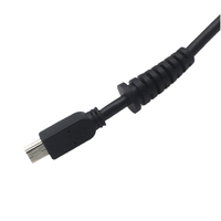 Kabel USB Berlapis Foil Pelindung Inti Logam Berkualitas Tinggi dengan Sertifikasi ISO9001, Tipe A Jantan ke B Mini Jantan