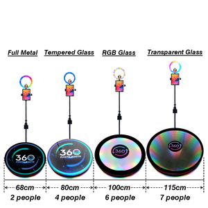 Vòng Xoay Ảnh Tự Sướng Ma Thuật 370 369 360 Độ Cam Quay Video Điện Thoại Máy Ảnh Photobooth 360 Ảnh Gian Hàng Máy Tự Động Cho Đảng - Product Image 6