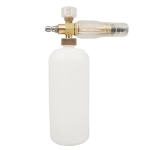 Pistolet à mousse sous pression 60 bars réglable pour lave-auto en plastique, laiton et acier inoxydable - Product Image 4