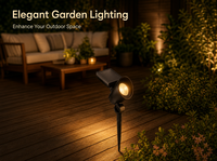 Lampe solaire d'extérieur étanche pour jardin, piquet lumineux LED pour allée, éclairage au sol en plastique marron, décoration paysagère, blanc chaud 3000K