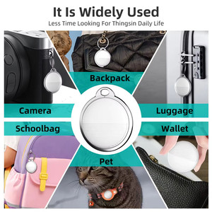 Mini rastreador <span class=keywords><strong>GPS</strong></span> impermeable IP67 para mascotas, dispositivo antipérdida, alarmas de seguimiento IOS, compatibilidad con Apple, Airtag, localizador de plástico para perros y Mascotas - Product Image 6