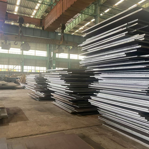 Hoja de acero inoxidable negro placa de acero resistente al desgaste mn13 nm 450 placa de acero resistente al desgaste - Product Image 2