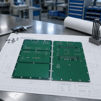 Carte de circuit imprimé (PCB) pour composants LED, PCB assemblé 10 couches, ventilateur BLDC Dean ML pour guitare électrique, pièces de télévision Samsung JL-IC