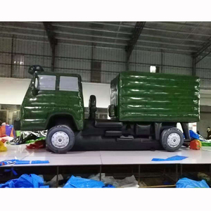 Décoration extérieure gonflable géante : Grand modèle de char d'assaut, de voiture blindée, de lance-roquettes, de <span class=keywords><strong>Panzer</strong></span> pour promotion et exposition - Product Image 5
