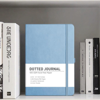 Kostenloser Aufkleber A5 Anpassbares Druck-Notizbuch Neues personal isiertes PU-Hardcover-Leder gebundenes Journal Gefütterte Seiten Notizbuch-Logo