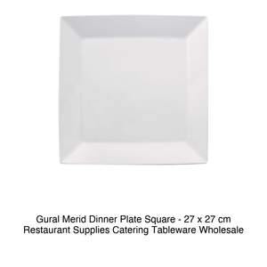 Assiette plate carrée Merid 27 × 27 cm Gural -6-Mer37Du00 - Product Image 2