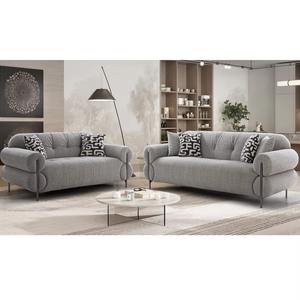 Canapé 3 places en tissu moderne Casablanca de fabrication indienne pour appartement, villa et hôtel, disponible à l'exportation - Product Image 4