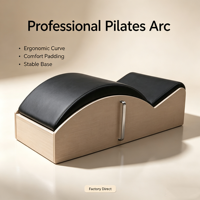 Chaise de Pilates MJD M501C en bois d'érable durable avec correcteur de colonne vertébrale, équipement de gym, machine de Pilates, entraînement personnel de yoga