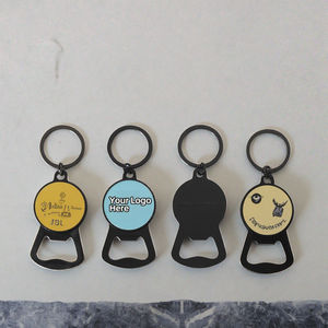 شعار شركة مخصص المينا نمط Opener كيشاين الموضة تصميم الكرتون كيرينغ بحروف - Product Image 1