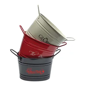 Secchio in acciaio C5391 personalizzato per merchandising - Product Image 1