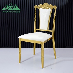 Chaise de banquet haut de gamme Wayon, dossier décoratif contemporain, sièges occasionnels pour événements de <span class=keywords><strong>mariage</strong></span> - Product Image 6