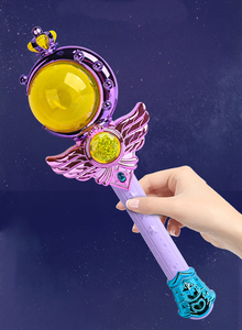 Công chúa Điện Cổ Tích Cây Đũa Phép ánh sáng ban đêm âm nhạc ma thuật cây gậy phép thuật chiếu cho cô gái quà tặng sinh nhật - Product Image 4