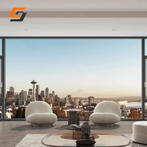 GS Popular Aluminum Casement Clear Glass Windows Exterior - Product Image 4